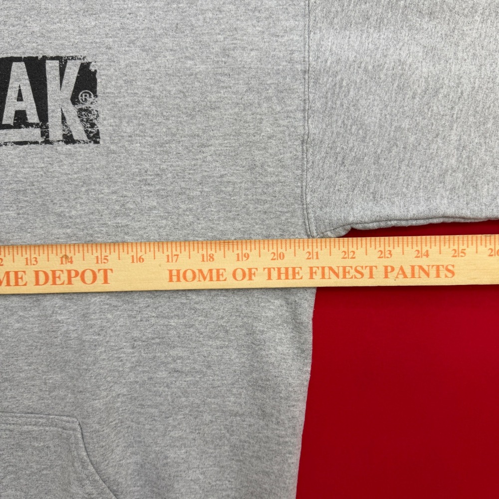 CamelBak Graphic Hoodie Mens Medium Gray Gildan Ultra Cotton Pullover Sweatshirt - Picture 7 of 8